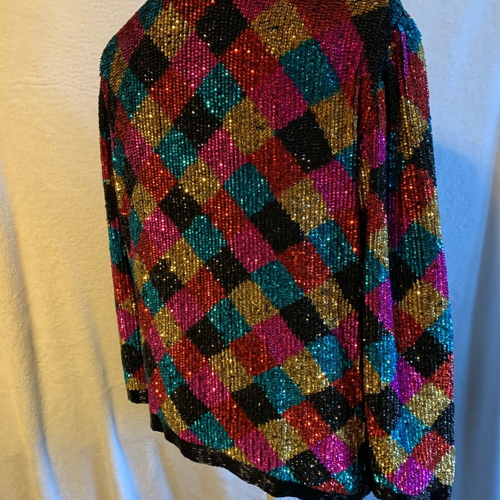 Evening Sequined Jacket - image 4